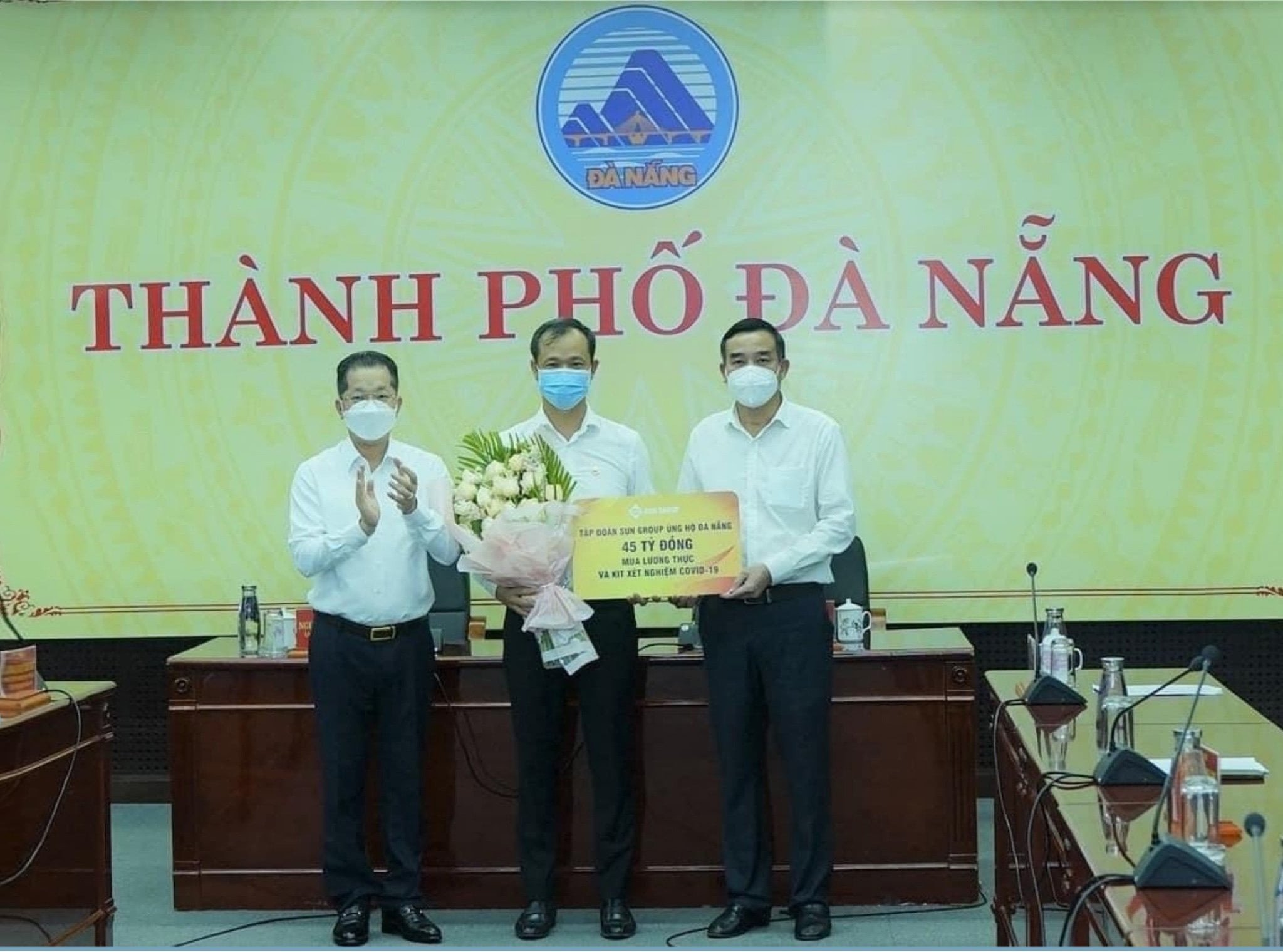 Sun Group tài trợ Đà Nẵng chống dịch