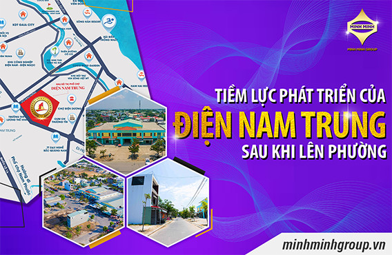 Tiềm lực phát triển của Điện Nam Trung như thế nào sau 5 năm lên Phường?