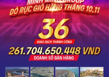 MINH MINH GROUP ĐỎ RỰC GIỎ HÀNG THÁNG 10,11 VỚI CON SỐ ĐẦY ẤN TƯỢNG
