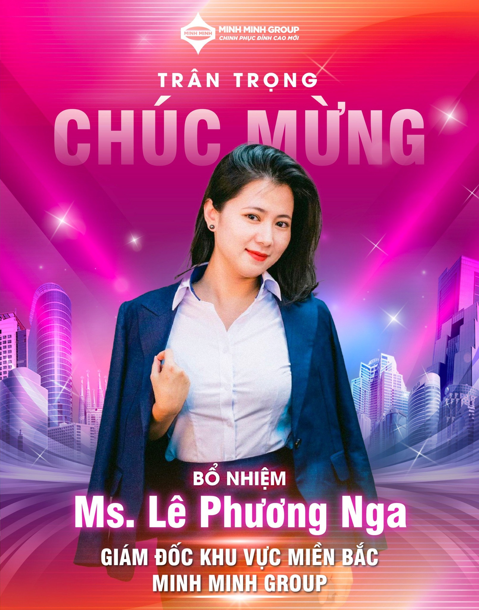 MINH MINH GROUP TỰ HÀO BỔ NHIỆM ĐỘI NGŨ LÃNH ĐẠO 