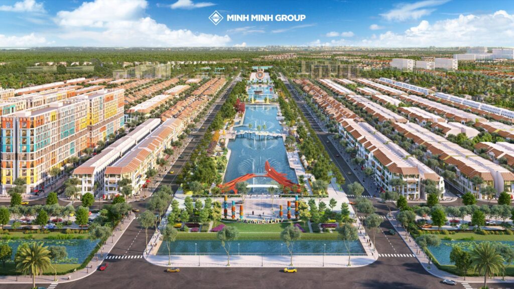 Với hệ thống "1001 tiện ích", nơi đây hứa hẹn sẽ là điểm đến sôi động quanh năm (Ảnh phối cảnh minh họa: Sun Property)