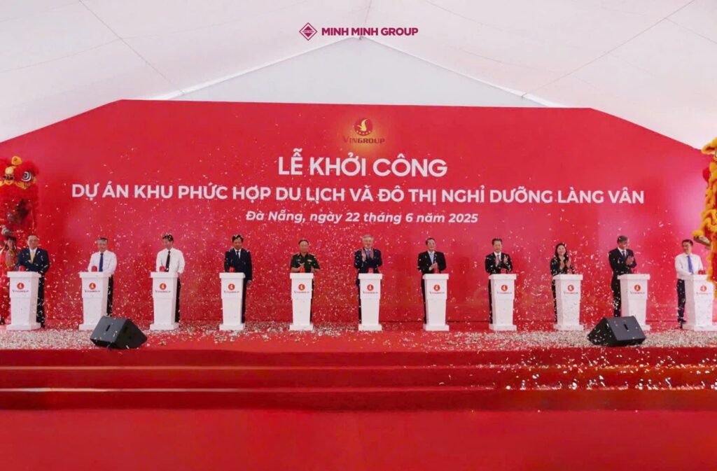 Khu phức hợp gần 44.000 tỷ của Vinpearl ở Đà Nẵng chính thức khởi công