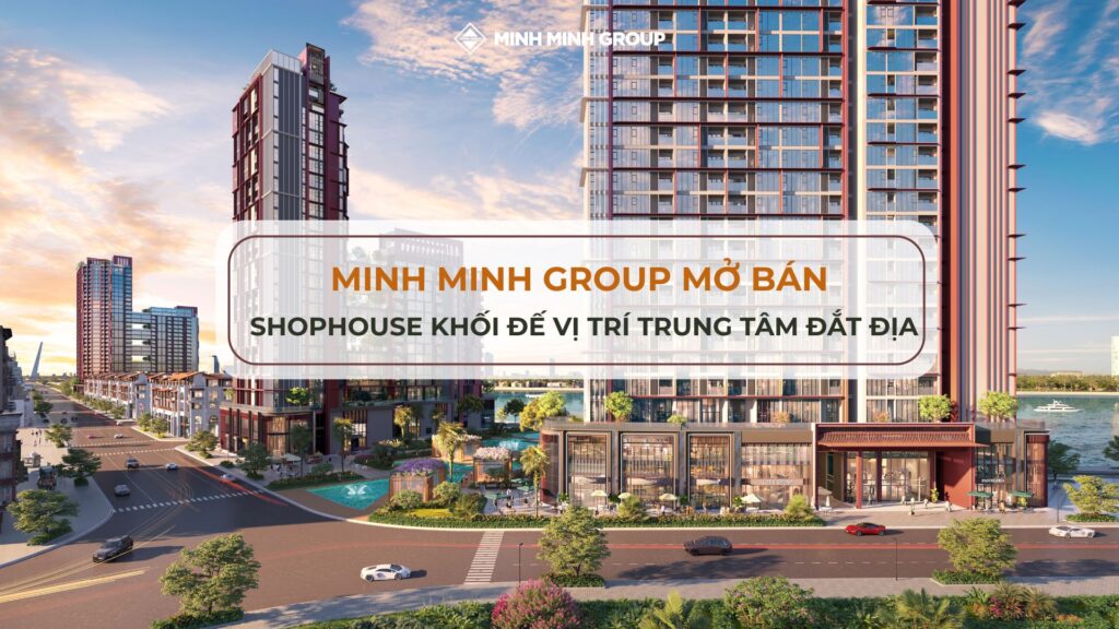 Mở bán Shophouse khối đế Đà Nẵng có vị trí trung tâm đắt địa