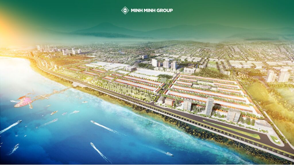 Phối cảnh tổng quan dự án Vịnh An Hòa City