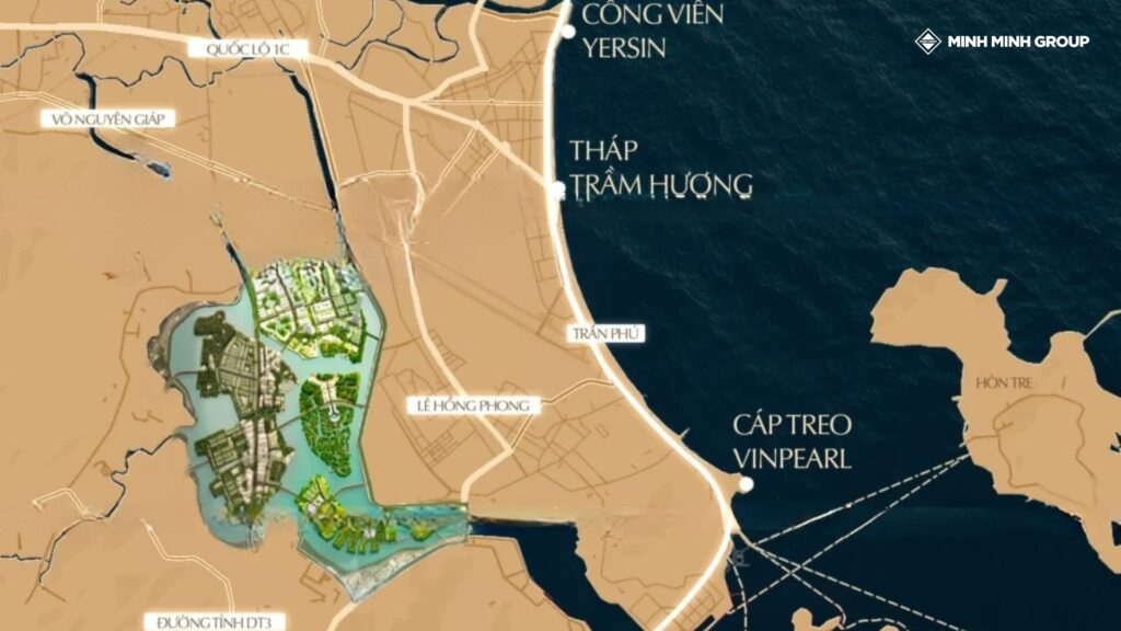 Sun Nha Trang sở hữu vị trí được ví như “trung tâm của trung tâm”