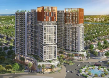 Cora Tower sở hữu tầm nhìn đắt giá nhờ vị trí lõi trung tâm Sun NeO City