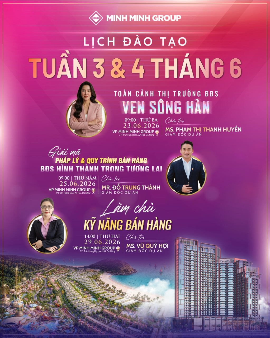 MMG ĐÀ NẴNG KHỞI ĐỘNG CHUỖI ĐÀO TẠO CHUYÊN SÂU THÁNG 06 DÀNH CHO ĐỘI NGŨ KINH DOANH