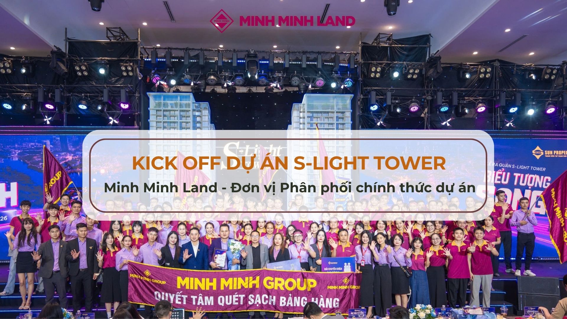 Minh Minh Land – Đơn vị phân phối chính thức căn hộ S-Light Tower Đà Nẵng