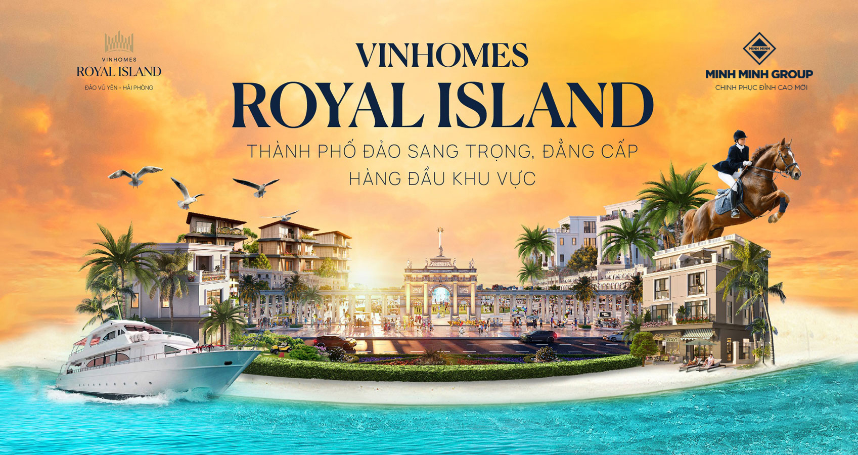 VINHOMES ROYAL ISLAND – THÀNH PHỐ ĐẢO HOÀNG GIA KIẾN TẠO CHUẨN SỐNG THƯỢNG LƯU